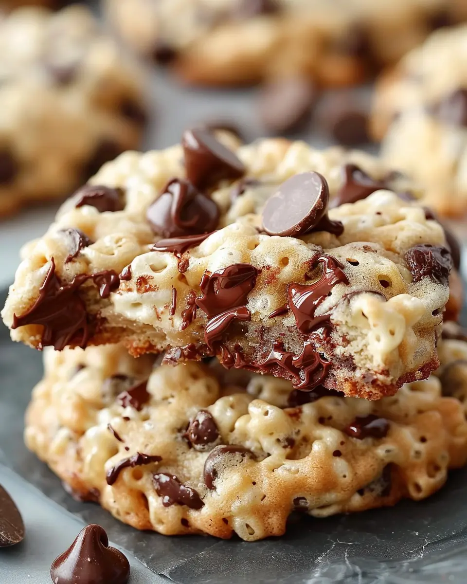 Rice Krispie Chocolate Chip Cookies: The Best Homemade Treat