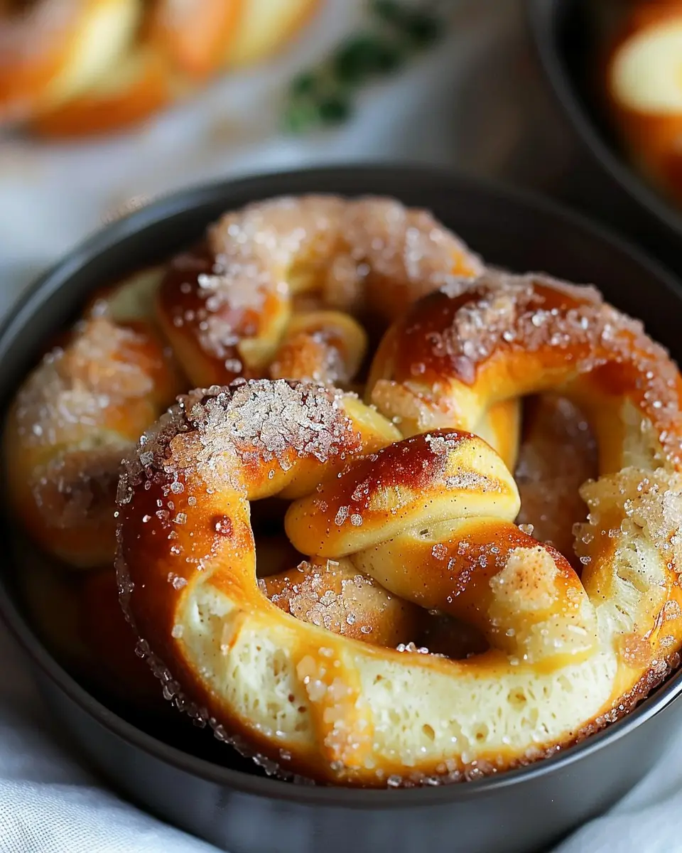 Cinnamon Sugar Soft Pretzels: Easy Treats for Cozy Nights