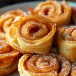 Easy Air Fryer Cinnamon Sugar Tortilla Rolls Recipe