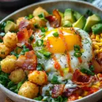 Ultimate Tater Tot Breakfast Bowl