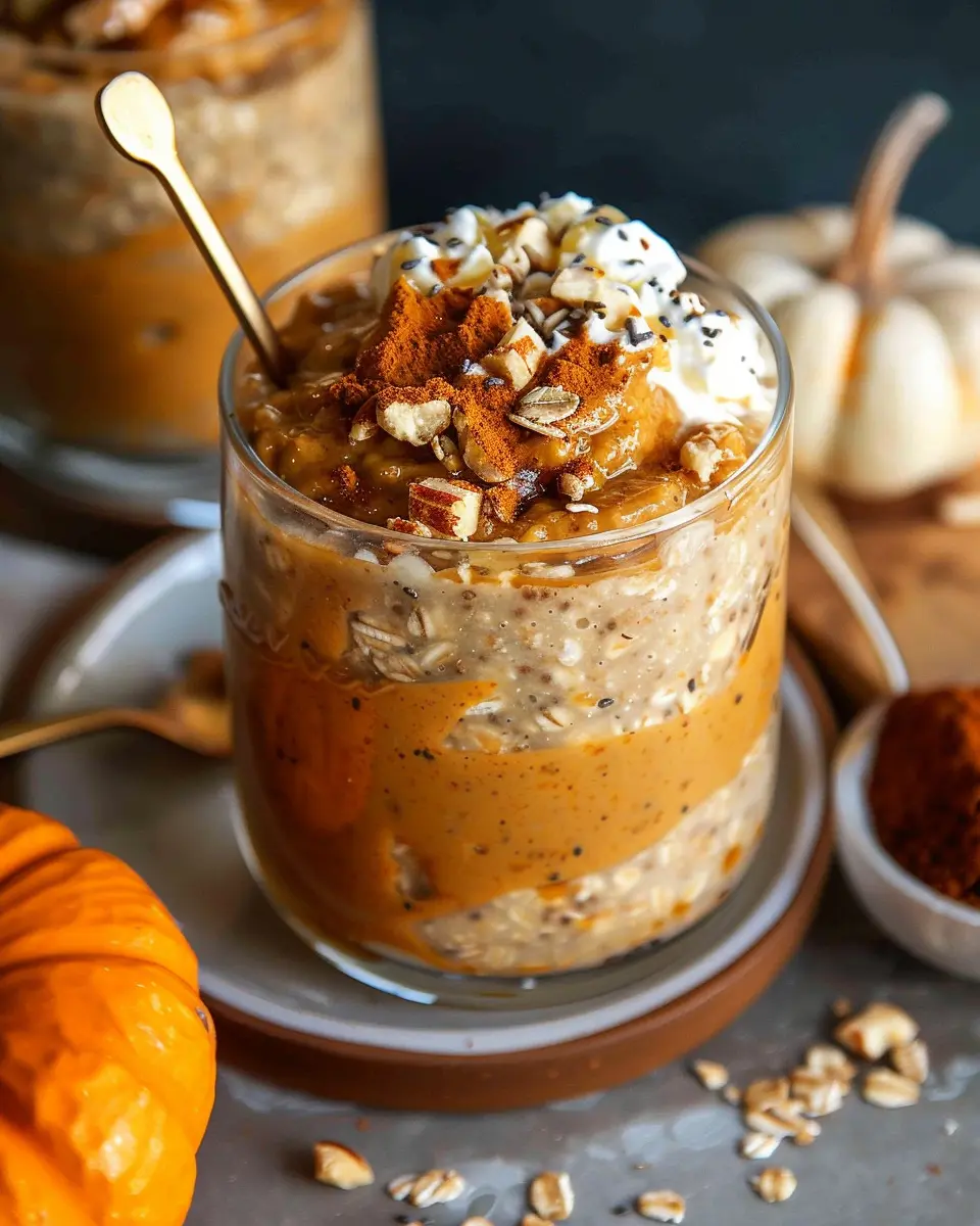 High Protein Pumpkin Overnight Oats: Easy, Delicious & Nutritious Recipe