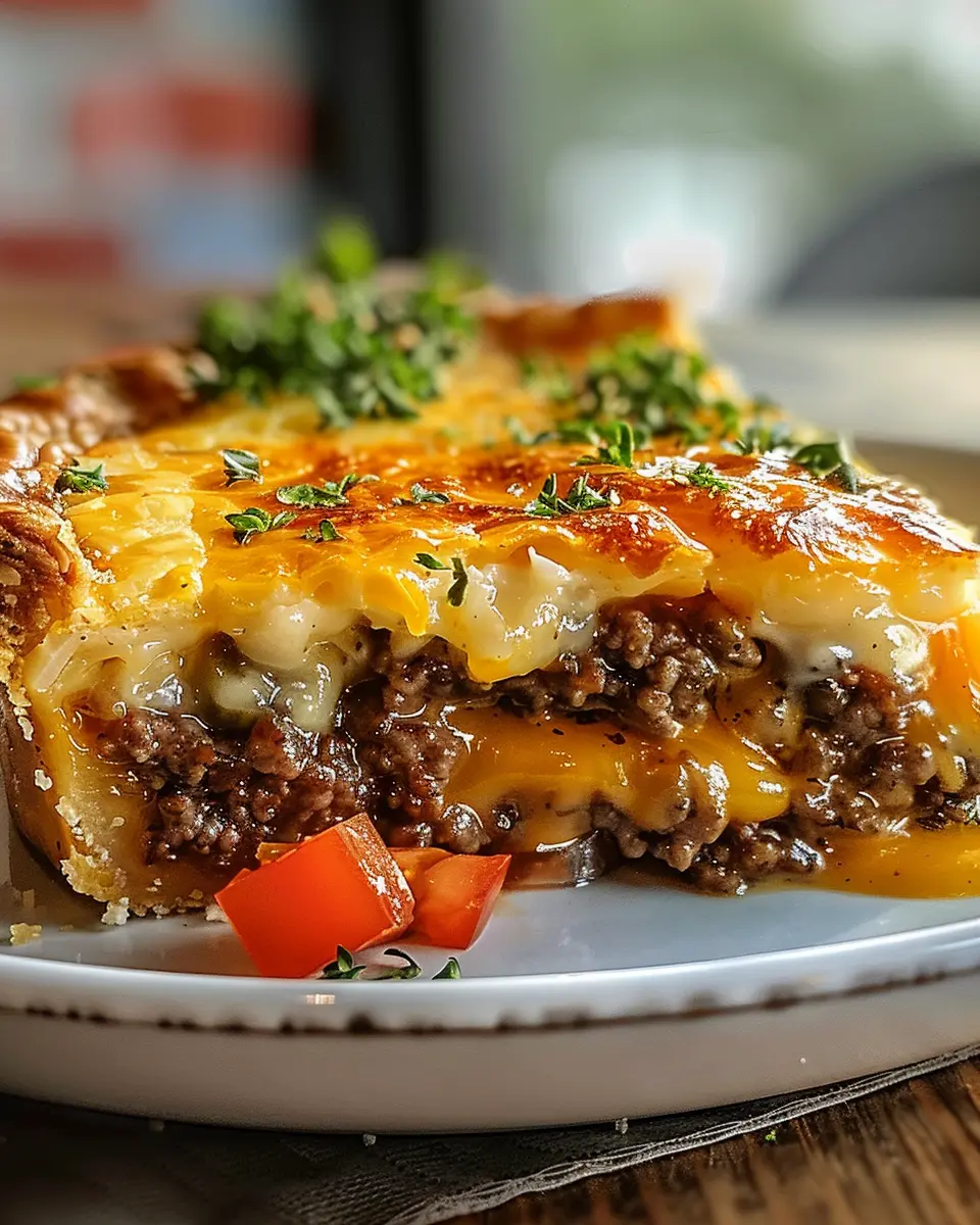 Pioneer Woman Cheeseburger Pie: Easy Recipe with Turkey Bacon Delight