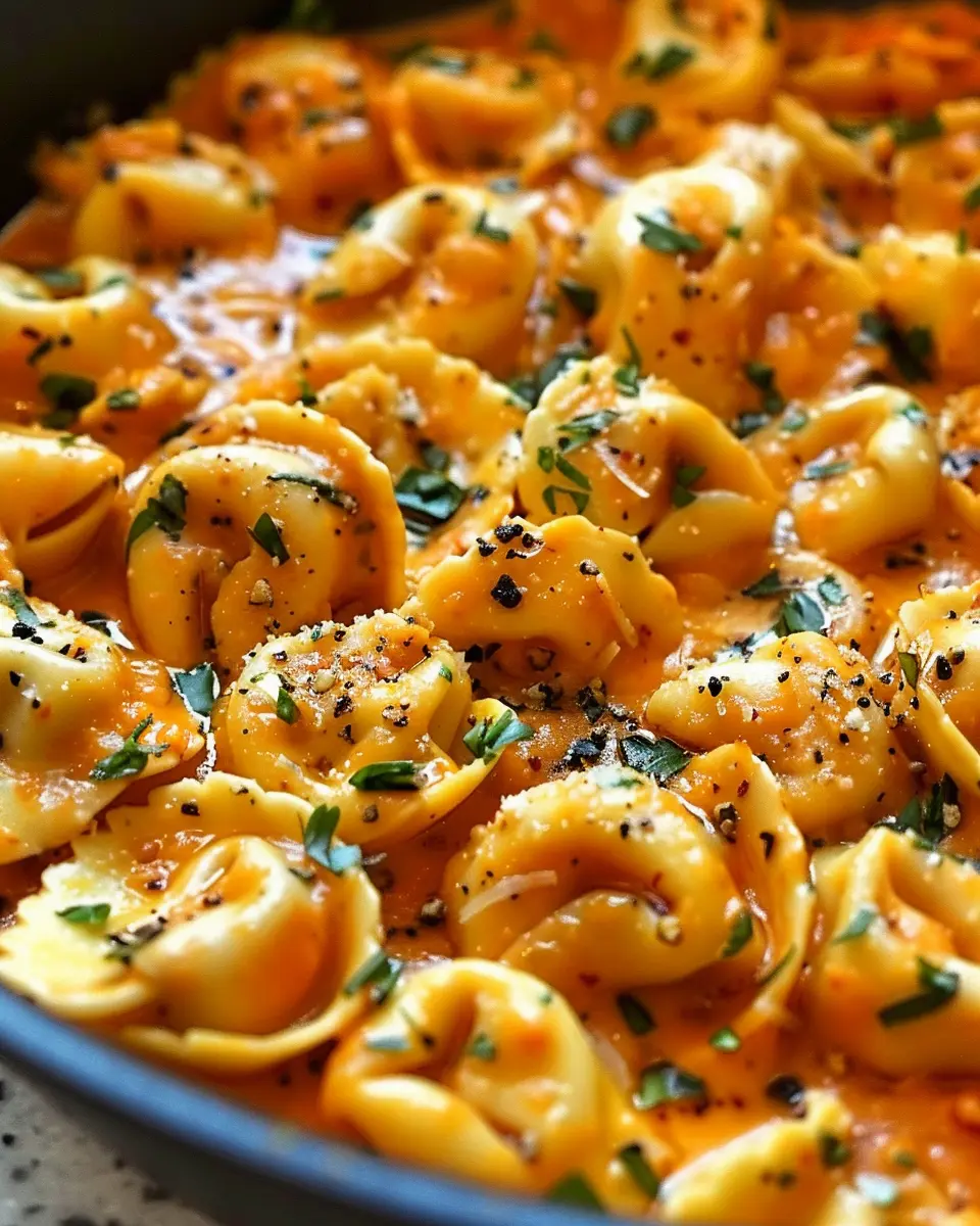 One-Pot Spicy Garlic Butter Chicken Tortellini for Easy Weeknight Dinners