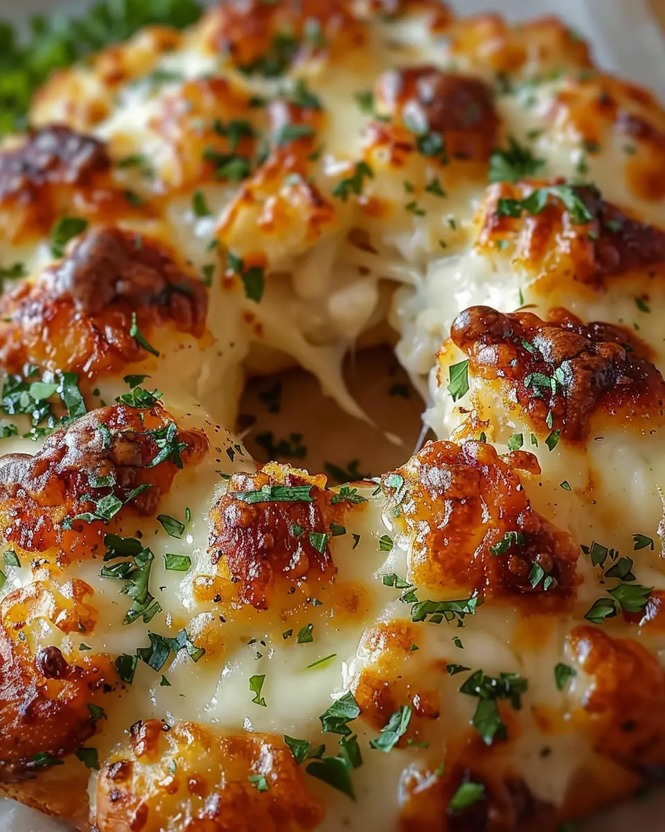 Chicken Alfredo Monkey Bread: Easy Comfort Food Delight