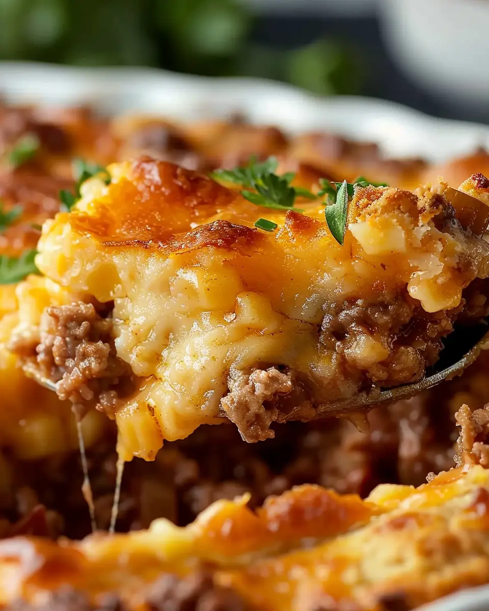 Cheddar Bay Ground Beef Cobbler: Easy Comfort Food Twist