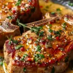 Garlic Marry Me Pork Chops