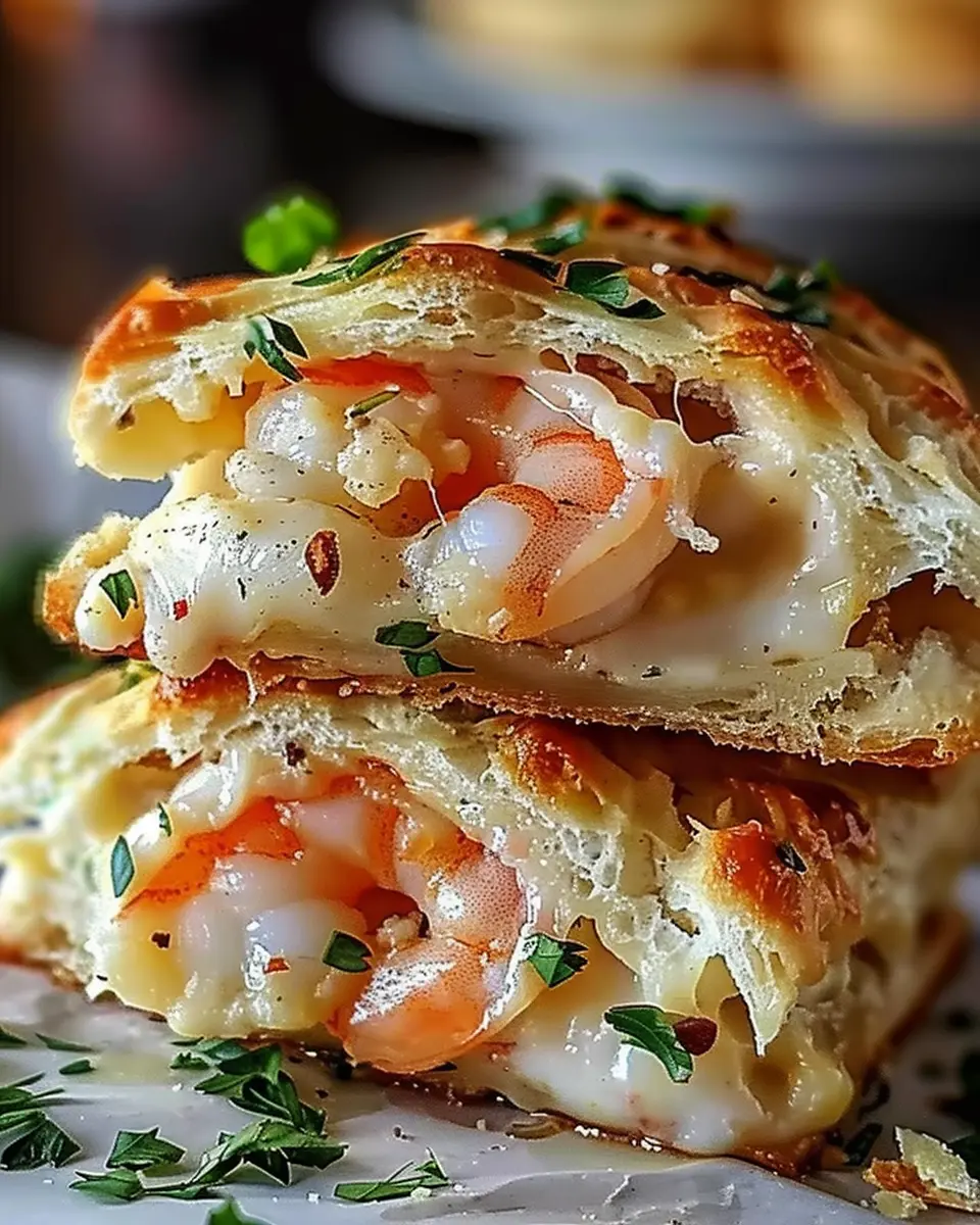 Savory shrimp and crab biscuit melts: A delicious homemade delight