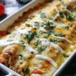 Creamy Queso Chicken Enchiladas for Effortless Family Dinners