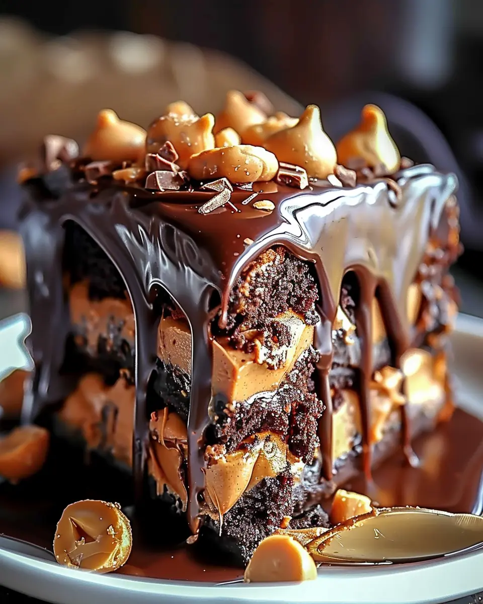 Chocolate Peanut Butter Ooey Gooey Cake Recipe: The Indulgent Delight You Need