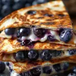 Blueberry Breakfast Quesadilla