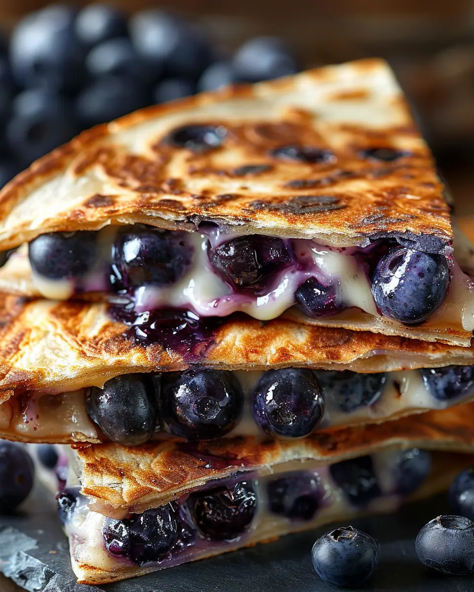Blueberry Breakfast Quesadilla: Easy and Delicious Morning Treat
