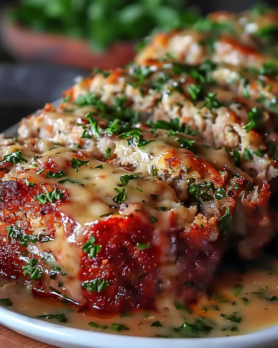 Irresistible Garlic Parmesan Chicken Meatloaf Recipe for Easy Comfort Cooking