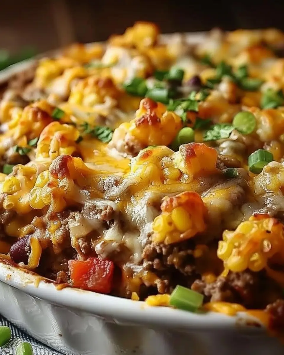 Cowboy Casserole: Easy, Comforting Dish with Turkey Bacon and Chicken Ham