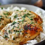Creamy Smothered Chicken And Rice
