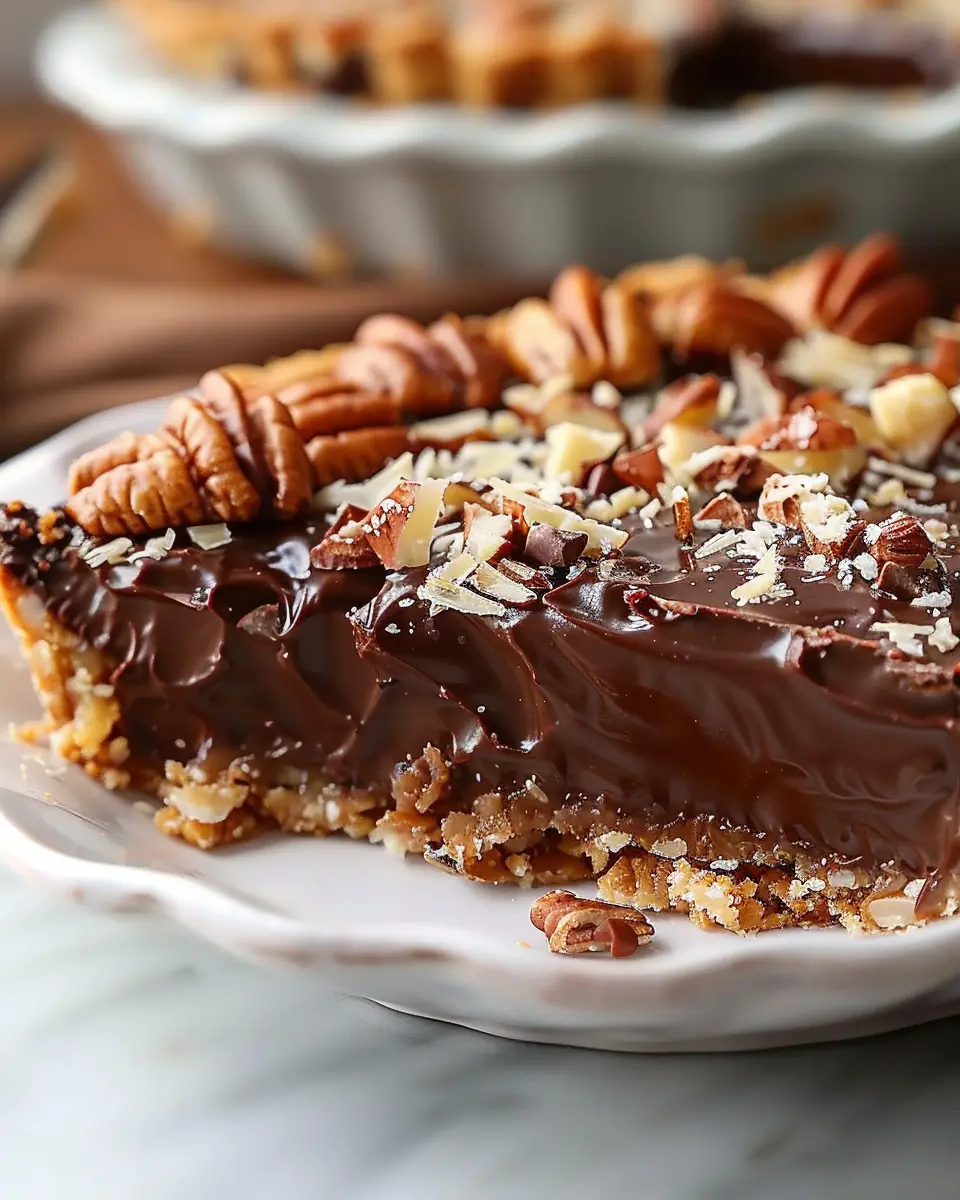 No-Bake German Chocolate Pie: The Best Indulgence for Everyone