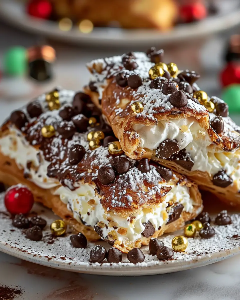 Classic Cannoli Squares: Easy Indulgence for Homemade Treats
