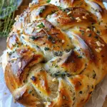 Garlic Herb Braided Bread