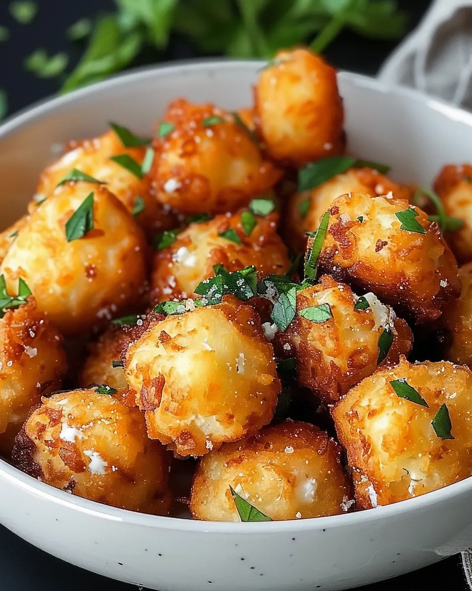 Two Ingredient Cottage Cheese Tots: Easy, Crispy Delight for Everyone