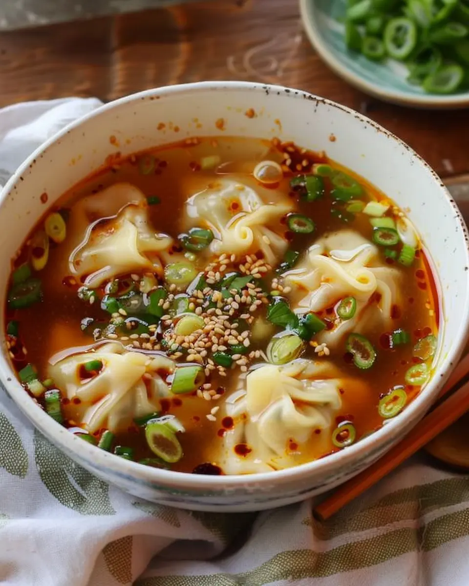 20 Minute Wonton Soup: Quick, Delicious Comfort in a Bowl