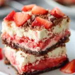 Strawberry Shortcake Brownies Recipe