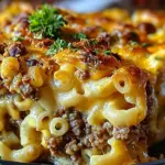 Mac and Cheese Meatloaf Casserole
