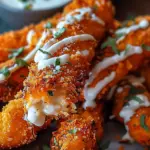 Buffalo Chicken Mozzarella Sticks for Spicy Snack Lovers