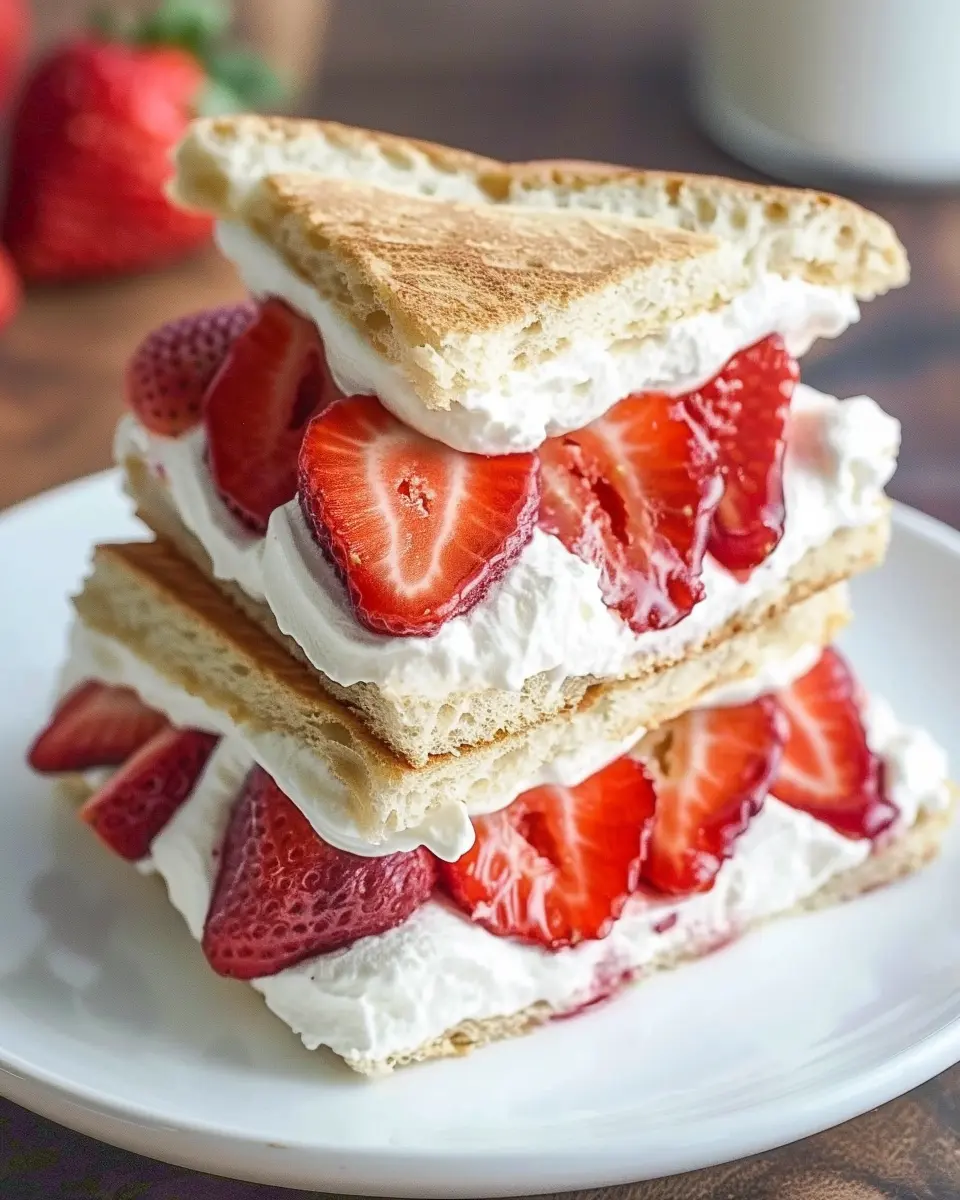 4-ingredient strawberry sando: Easy, Delightful Treat for Everyone