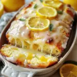 Lemon Cream Cheese Bread with Citrus Glaze