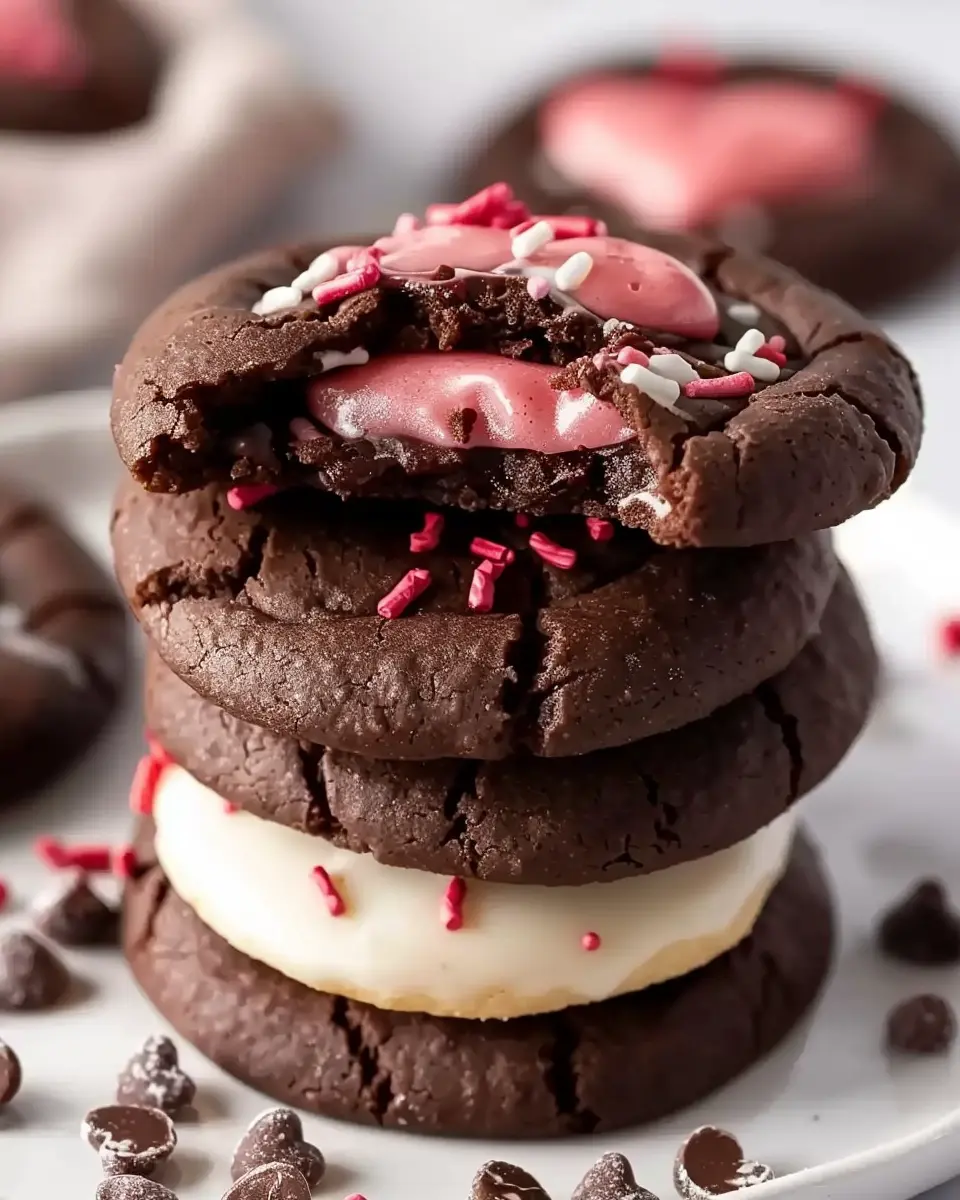Valentine Ganache Cookies: Indulgent Treats for Your Sweetheart