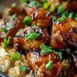Honey BBQ Chicken Rice