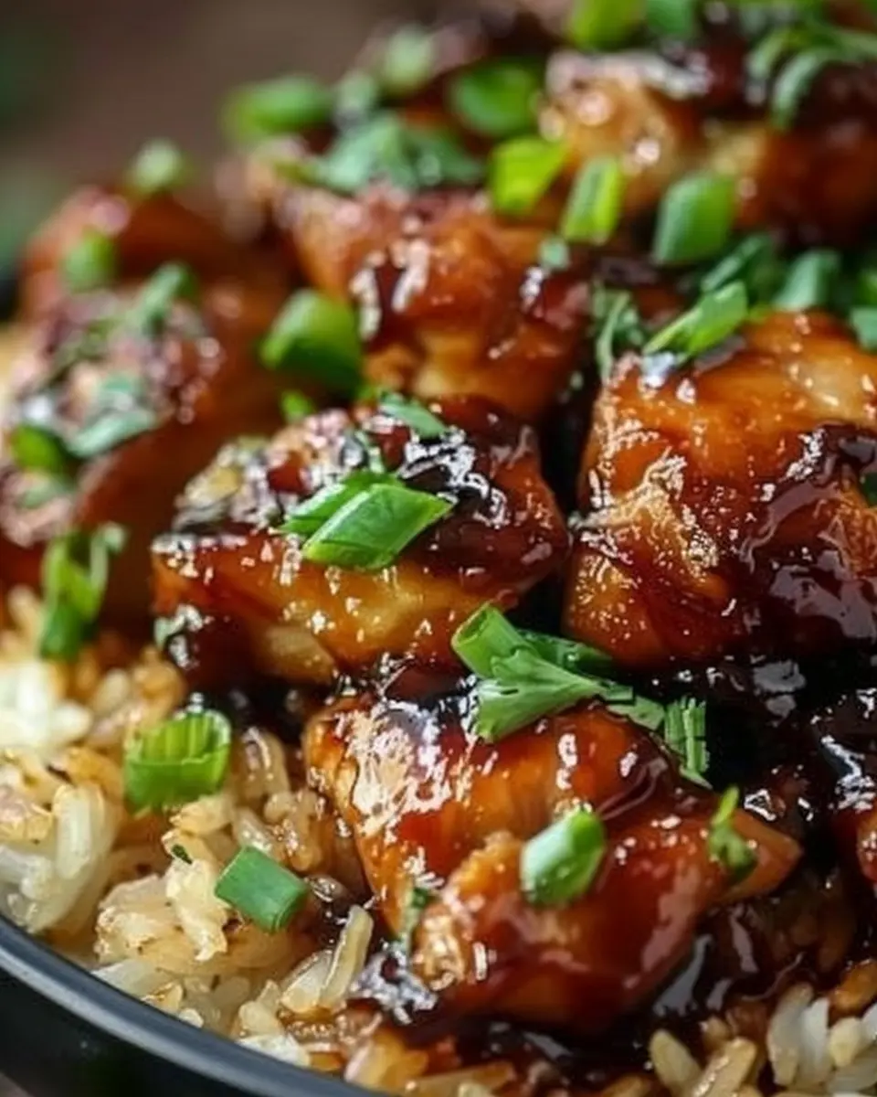 Honey BBQ Chicken Rice: The Juicy Homemade Delight You’ll Love