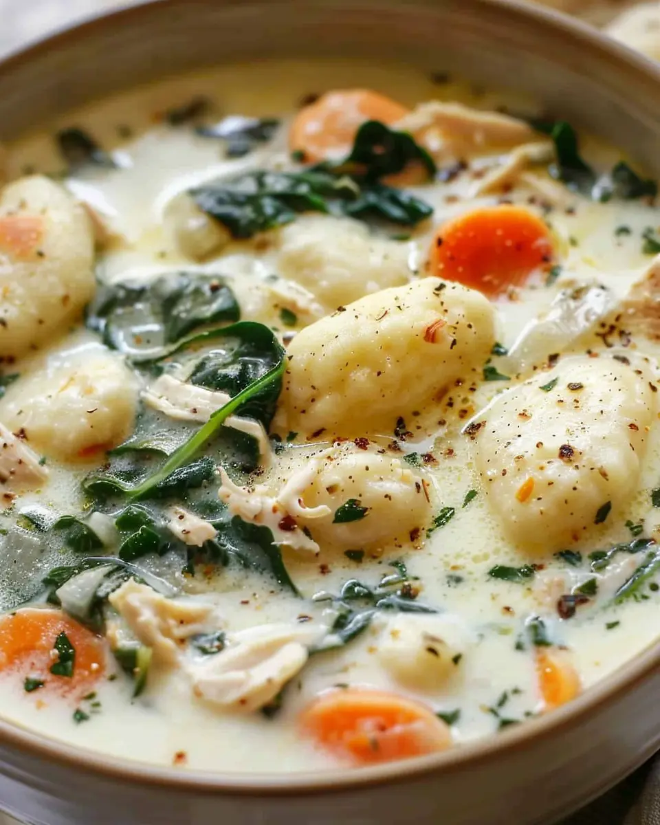 Olive Garden Chicken Gnocchi Soup Recipe: Indulgent Comfort Made Easy