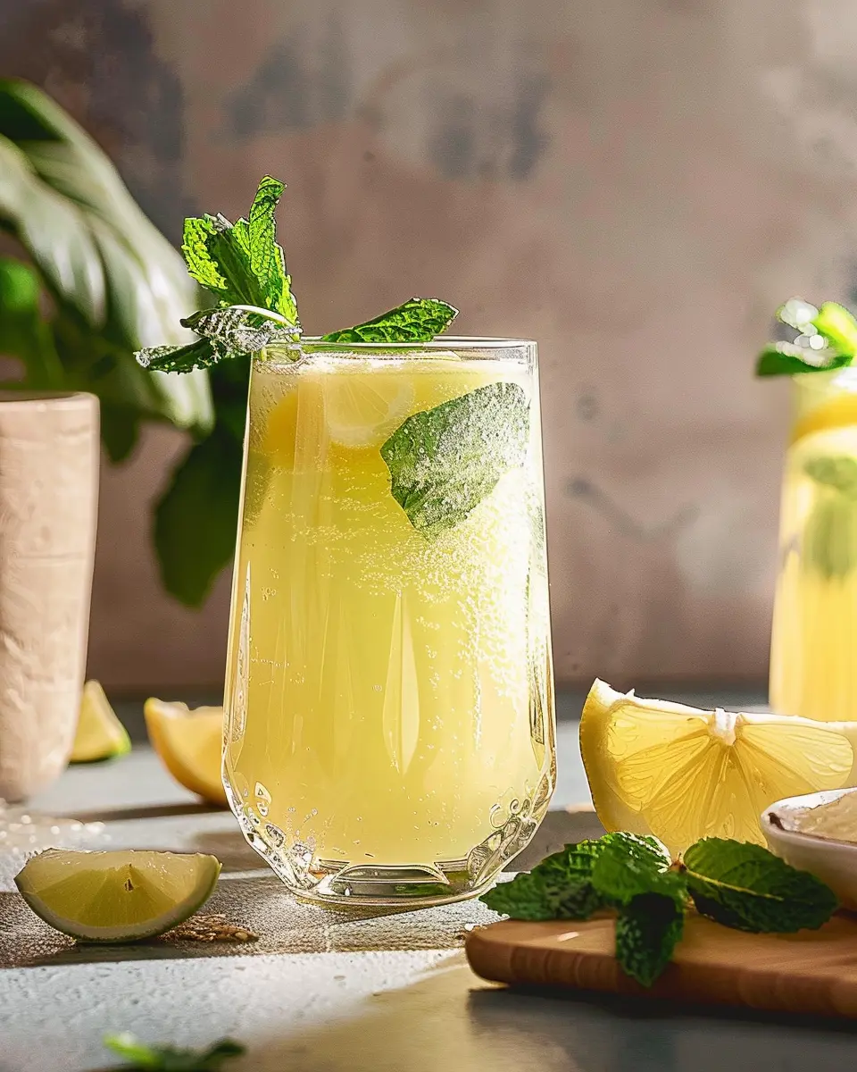 Egyptian Mint Lemonade: Refreshing Twist on a Classic Drink