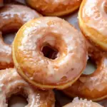 Glazed Donuts with Milk Bread Dough