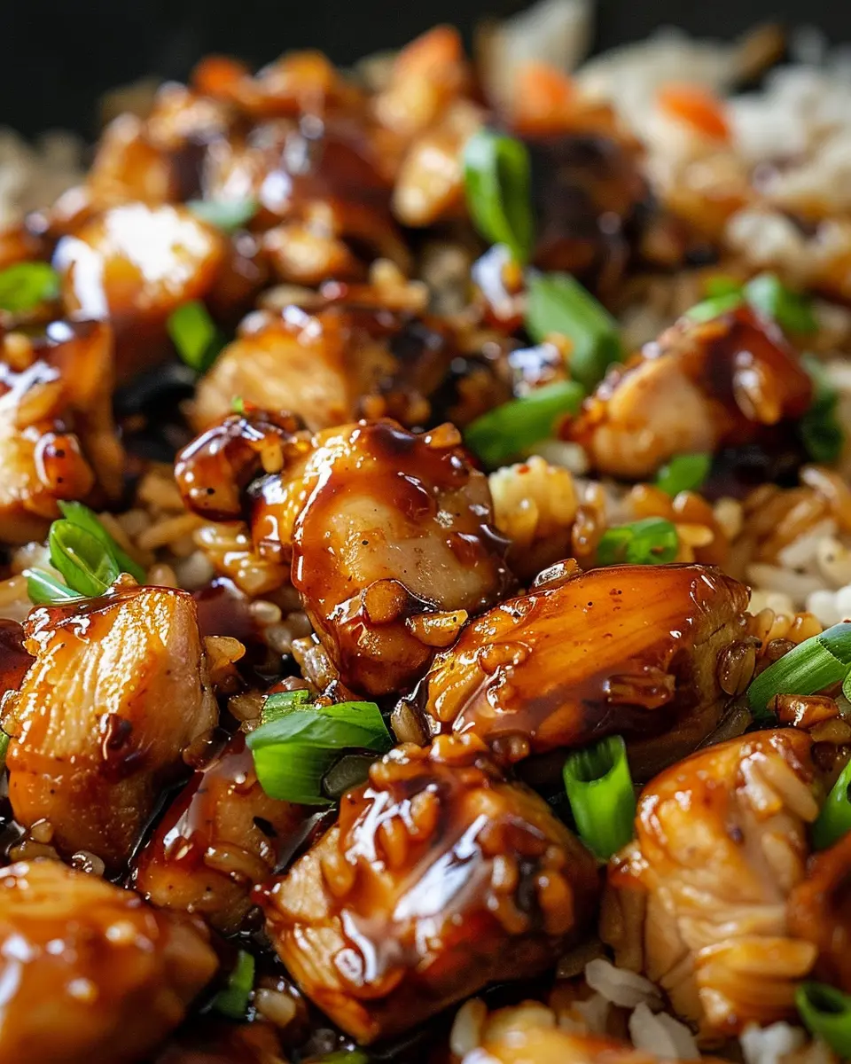 One-Pan Bold Honey BBQ Chicken Rice: Easy and Flavorful Delight