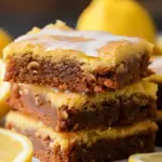 Easy Lemon Brownies Recipe