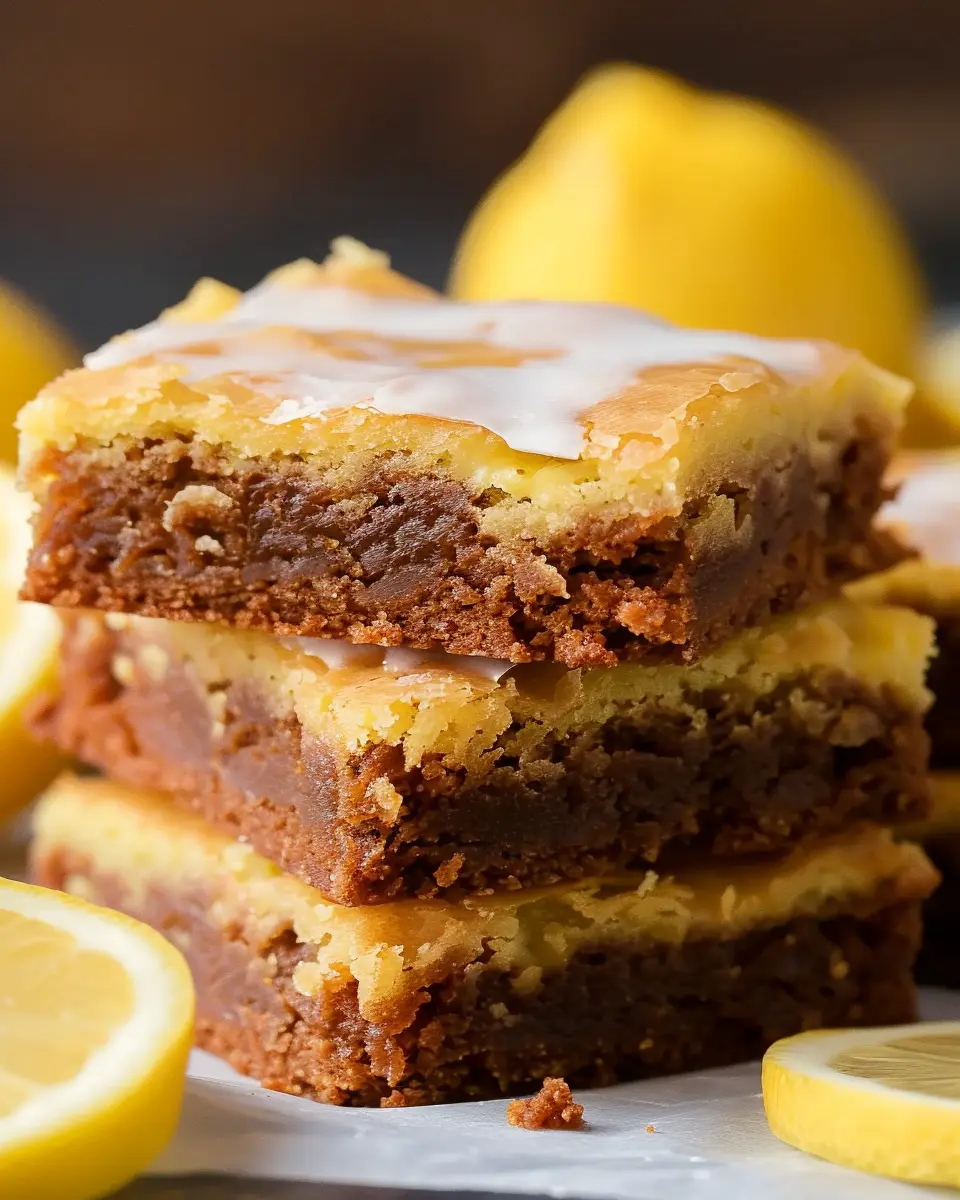 Easy Lemon Brownies Recipe: A Zesty Treat to Brighten Your Day
