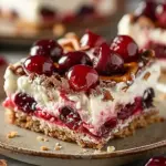 Irresistibly Creamy Cherry Pretzel Squares You’ll Love