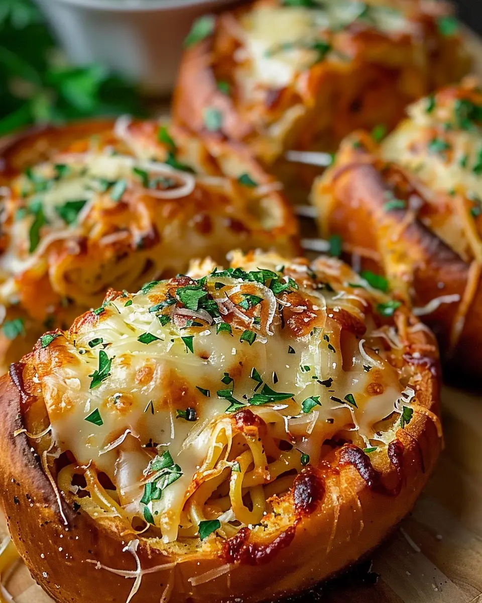 Spaghetti Garlic Bread: Indulgent and Easy Weeknight Delight
