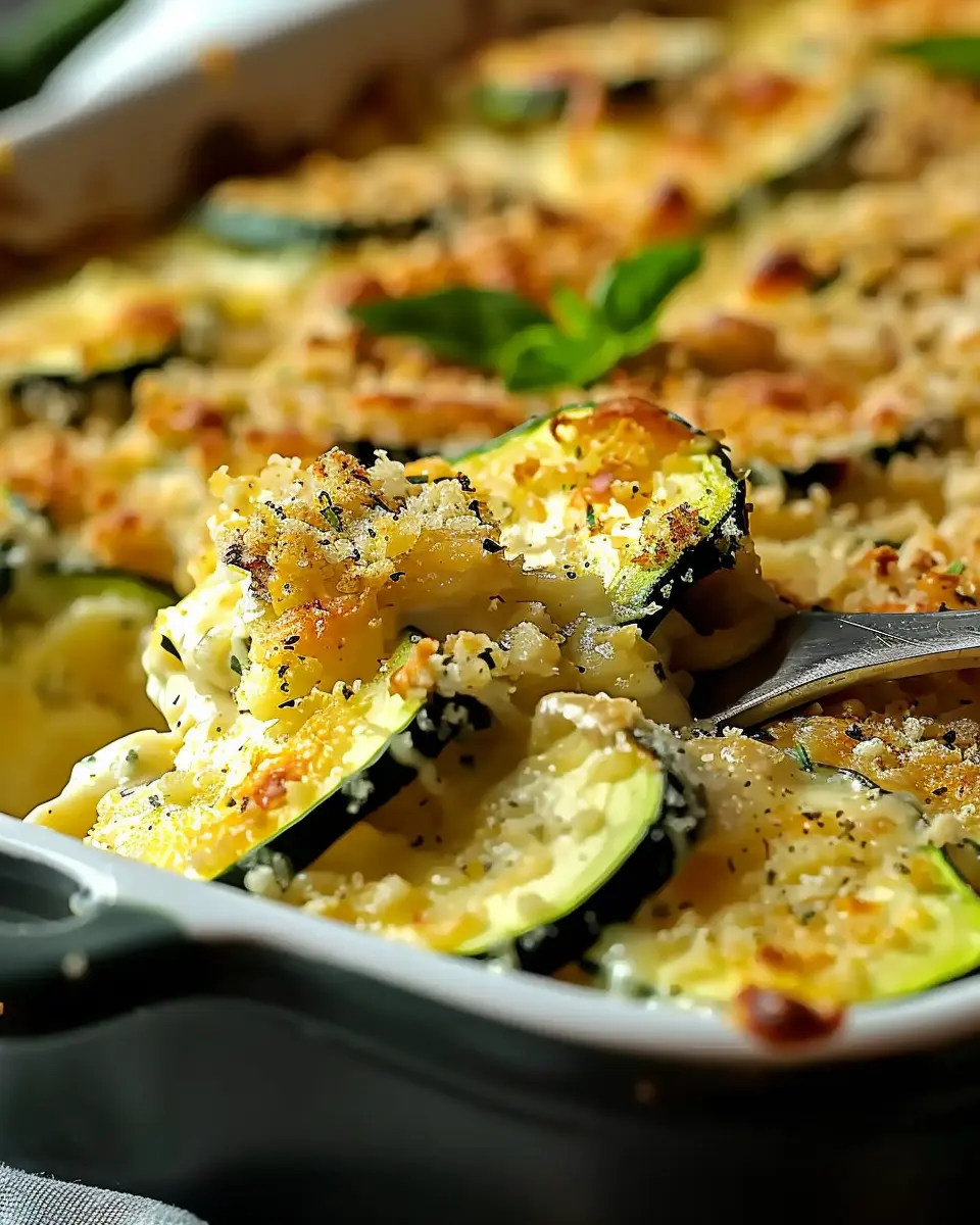 Delicious Baked Zucchini Parmesan Casserole You’ll Love Today