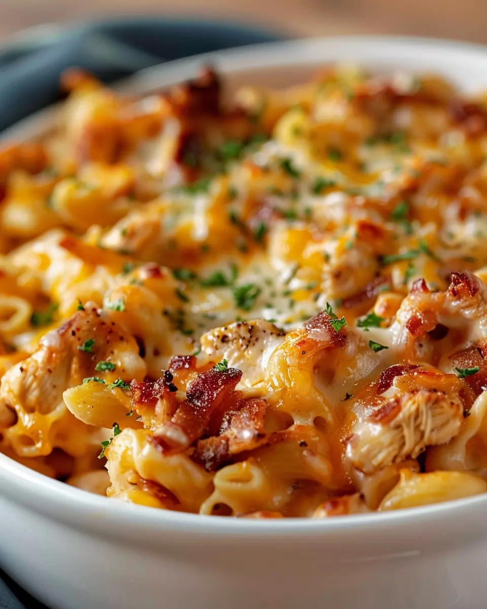 BBQ Chicken Mac and Cheese: Indulgent Comfort Food Delight