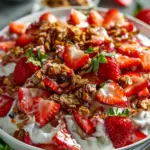 Strawberry Crackle Salad