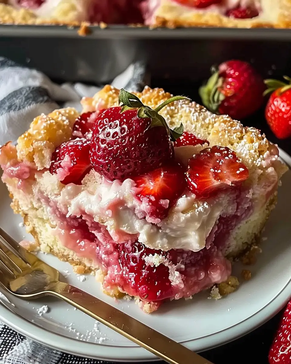 Strawberry Dump Cake: The Best Easy Recipe for a Sweet Treat