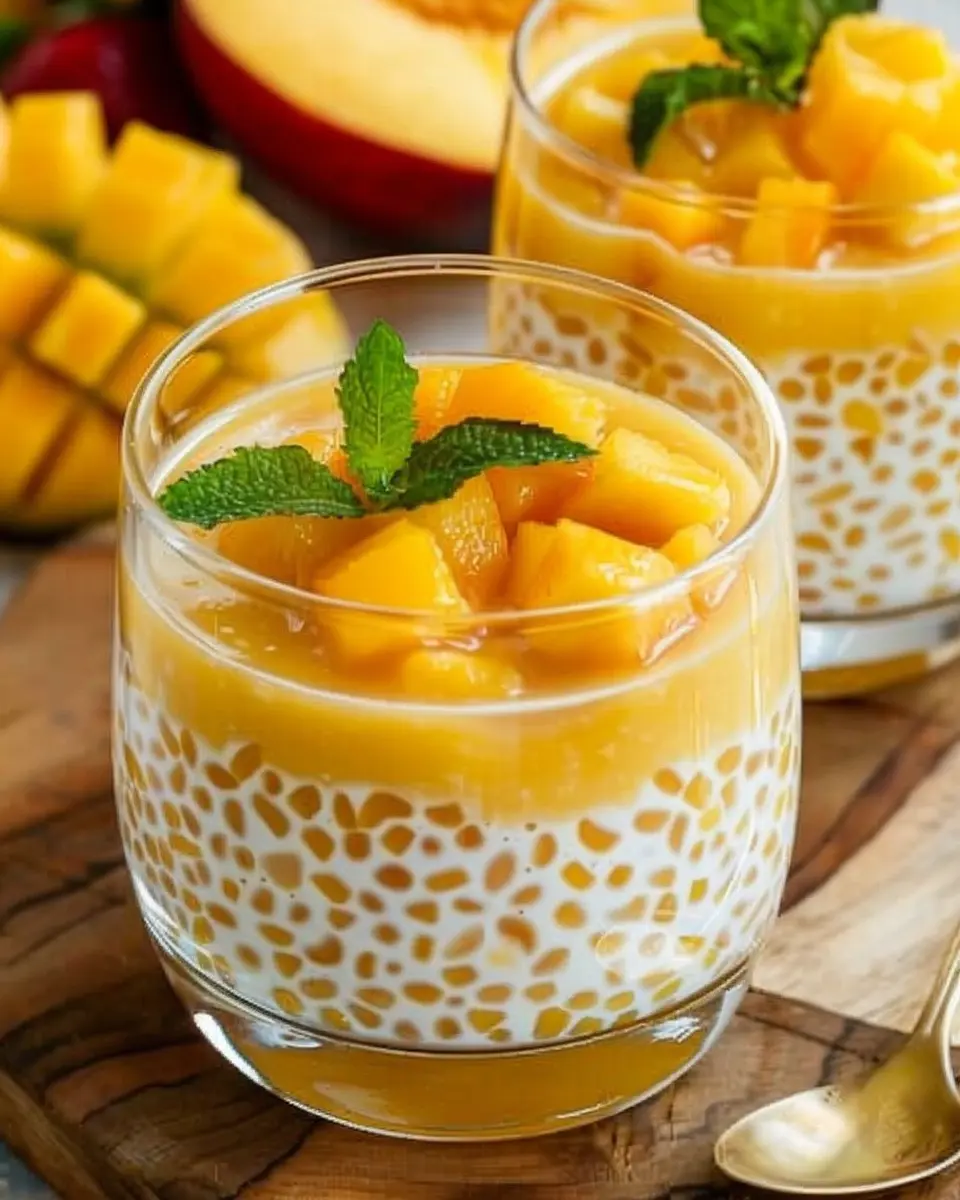 Mango Tapioca Pudding: Easy Delightful Dessert to Satisfy Cravings