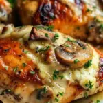Gouda & Mushroom Stuffed Chicken