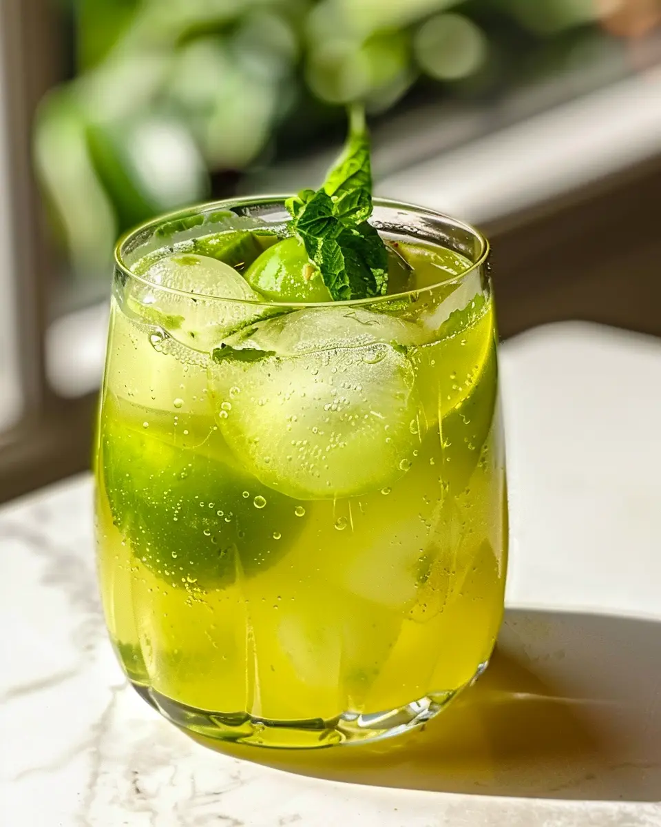 Sour Melon Spritzer: The Refreshing Drink You’ll Love at Home