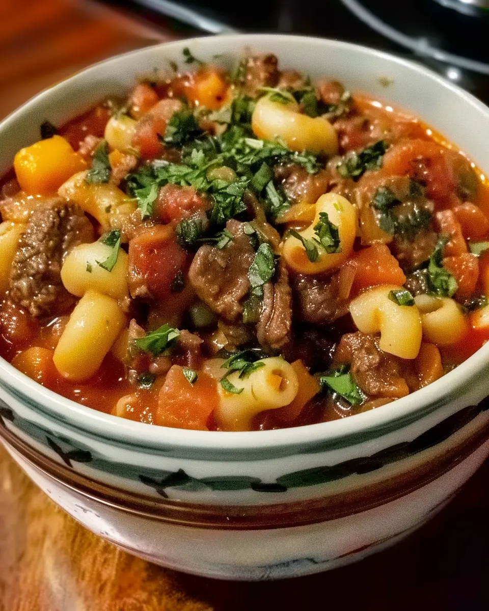 Bobby Flay’s Goulash: Easy and Delicious with Turkey Bacon and Chicken Ham