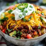 Loaded Potato Taco Bowl