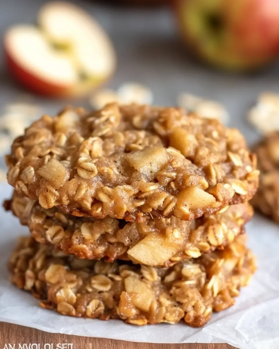Healthy Apple Pie Oatmeal Cookies: The Best Guilt-Free Treats
