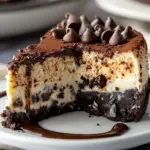 Fudgy Brownie Bottom Cheesecake
